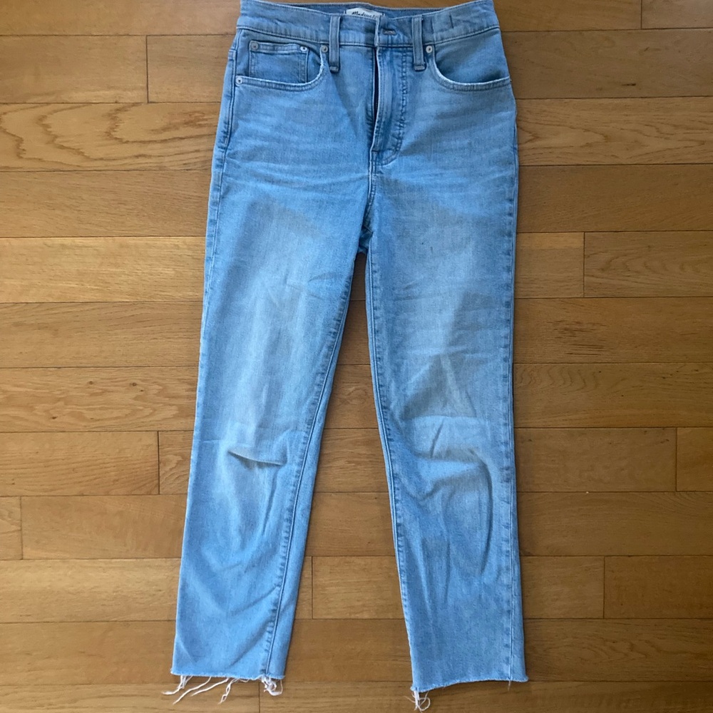 Madewell Light Blue Ankle Jeans